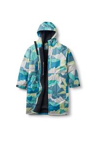 Passenger Waves Recycled Sherpa Lined Changing Robe Surfponcho (S |meerkleurig)