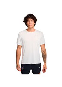 Nike Herren Miler Breathe Dri-Fit Tee weiß