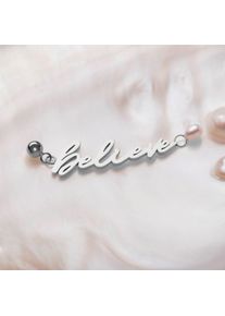Holzkern Charms Femme Argent et Perle