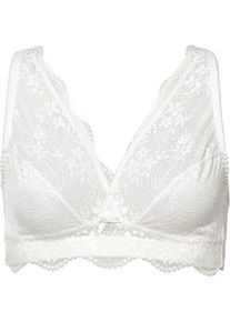 Soutien-gorge bralette avec coton doux - blanc - taille 110C avec coton - bonprix