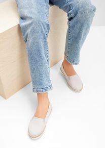 Espadrille - gris - taille 37 - vegan - bonprix