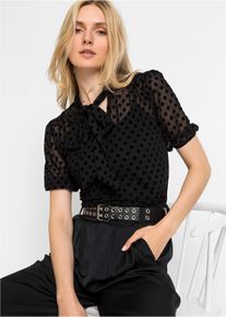 bonprix Mujer, Cinturón, negro, 80