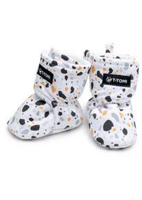 T-TOMI Booties Terrazzo baby shoes 6-9 months 1 pair