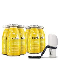 SmoothieDog 6er Huhn + Doggyroller Blau M