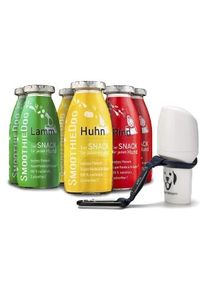 SmoothieDog Klassik + Doggyroller Blau Gr. M