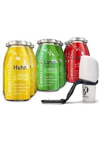SmoothieDog Klassik + Doggyroller Blau Gr. M