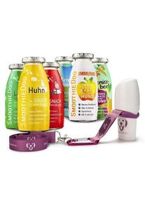 SmoothieDog 6er Mix + Doggyroller Rosa L