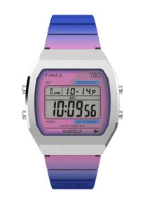 Timex Heren Analoog horloge 'Lab T80 ' blauw / purper One Size