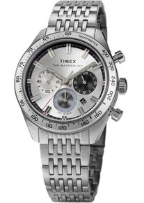 Timex Heren Analoog horloge 'Waterbury' zwart / zilver One Size
