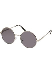 Urban Classics Heren Zonnebril donkergrijs / zilver One Size