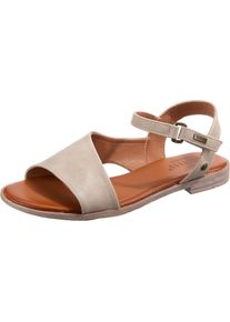 Mustang Sandale Damen beige Größe 36 Unifarben