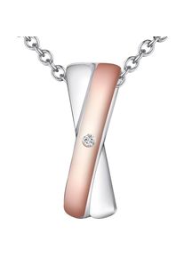 Rafaela Donata Kette Damen rosegold / silber Größe 45