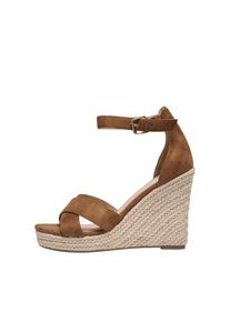 Only Sandale 'ONLAmelia-18' Damen braun Größe 36 Unifarben
