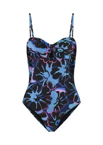 Shiwi Dames Badpak 'Zia' marine / azuur / rosa / zwart XXL