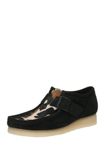 Clarks Originals Heren Instappers 'Wallabee' ombergrijs / zwart / wolwit 40-40.5