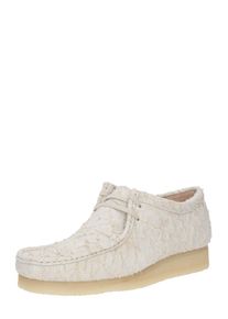 Clarks Originals Heren Mocassins 'Wallabee' champagne / lichtbeige 40-40.5