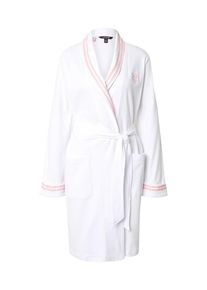 Lauren by Ralph Lauren Lauren Ralph Lauren Szlafrok krótki 'ROBE' dla kobiet różowy pudrowy / biały Rozmiar XS