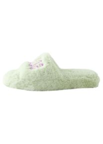 next Hausschuh Damen pastellgrün / lila Größe 43/45