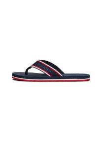 Tommy Hilfiger Zehentrenner Herren blau / marine / rot / weiß Größe 39