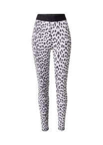 OH APRIL Dames Leggings 'Sharon' antraciet / lichtgrijs / wit XS