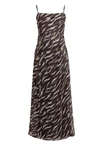 next Kleid Damen taupe / hellgrau / schwarz Größe 34