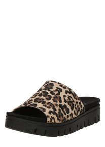 Gabor Pantolette Damen beige / braun / schwarz Größe 35