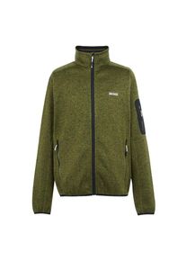 Regatta Heren Fleece jas 'Newhill' donkergroen / zwart / wit M