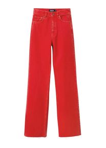 Desigual Dames Jeans rood 25-26