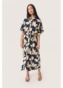 Soaked in Luxury Robe-chemise Femme bleu taille 40