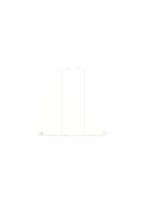 Pickawood Sliding door wardrobe white Premium decor