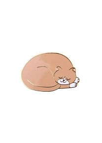Sleeping Cat Pin