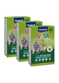 Vitakraft Vita Special Senior lapins nains 3x600 g