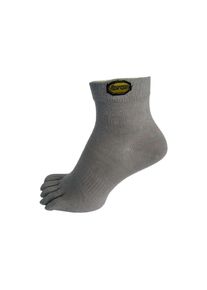 Vibram Unisex Mid Zehensocken grau