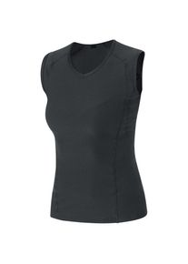 Gore Damen Base Layer Sleeveless Shirt schwarz
