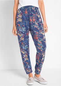 Pantalon sarouel - bleu - taille 46/48 (L) - Viscose - bonprix