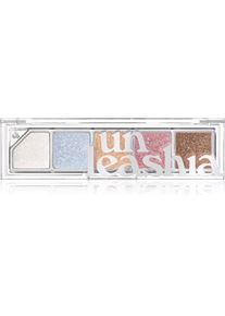 Unleashia Mood Shower Face Palette eyeshadow and highlighter palette shade NO.101 Ballerino 1 pc