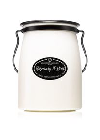 Milkhouse Candle Co. Creamery Rosemary & Mint scented candle Butter Jar 624 g