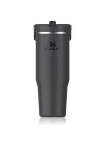 Stanley IceFlow™ Flip Straw Tumbler bottiglia in acciaio inox per l’acqua Black 2.0 890 ml