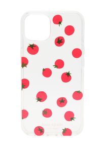 Kate Spade, Damer, Smartphone-etui 'ROMA', Mørkegrøn / Rød / Transparent, Størrelse One Size