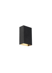 Qazqa Intelligens fali lámpa fekete 10 cm 2 WiFi G9 - Otan