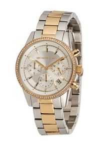 MICHAEL Michael Kors Dames Analoog horloge 'MK6474' goud / zilver One Size
