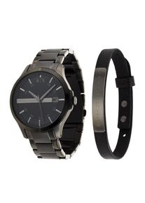 Armani Exchange Parure de bijoux Homme noir taille One Size