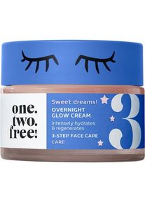 one.two.free! Gezichtsverzorging Overnight Glow Cream Nachtverzorging Dames 15 ml