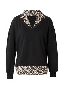 Only Sweatshirt 'ONLFEEL' Damen beige / braun / schwarz / weiß Größe XS
