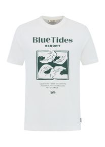 Shiwi Koszulka 'Liam' dla mężczyzn czarny / biały Rozmiar M