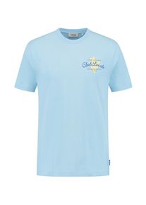 Shiwi Koszulka 'Liam Paradise' dla mężczyzn niebieski Rozmiar L