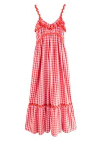 next Dames Jurk rood / wit 38