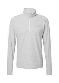 New Balance Heren Functioneel shirt 'Space Dye' grijs / grijs gemêleerd XS