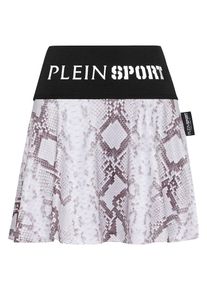 Plein Sport Sportrock Damen grau / hellgrau / schwarz Größe 36