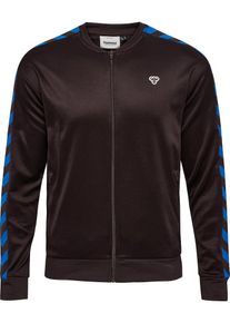 Hummel Sweatjacke 'Archive' Herren blau / dunkelbraun Größe M